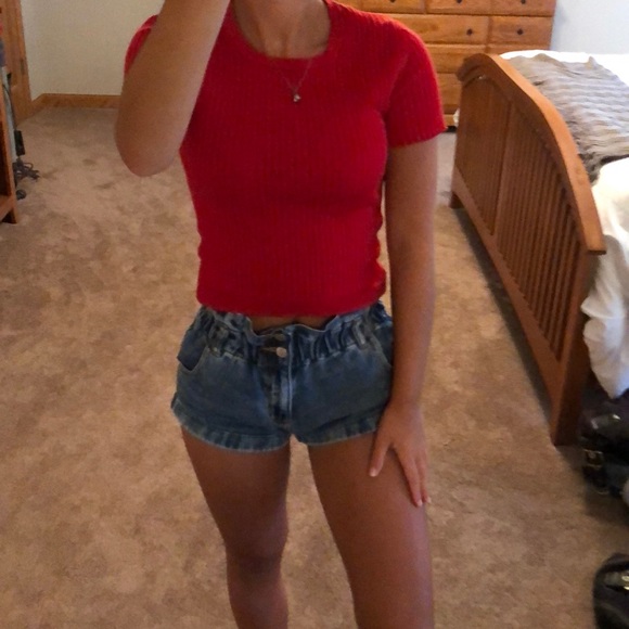 Brandy Melville Sweaters - ••BRAND NEW•• Brandy Melville Red Sweater